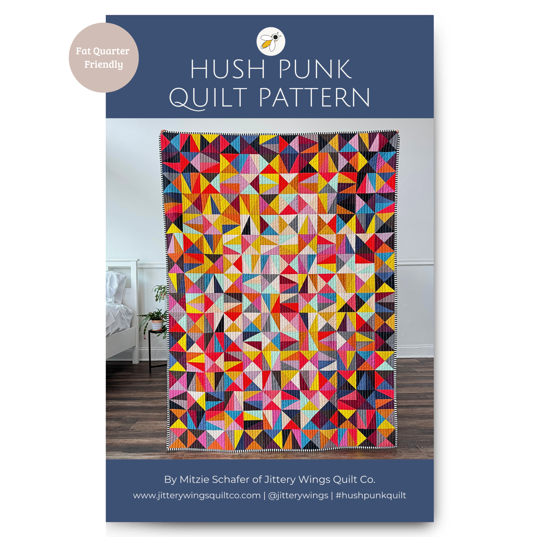 Hush Punk Quilt Pattern - PDF Download
