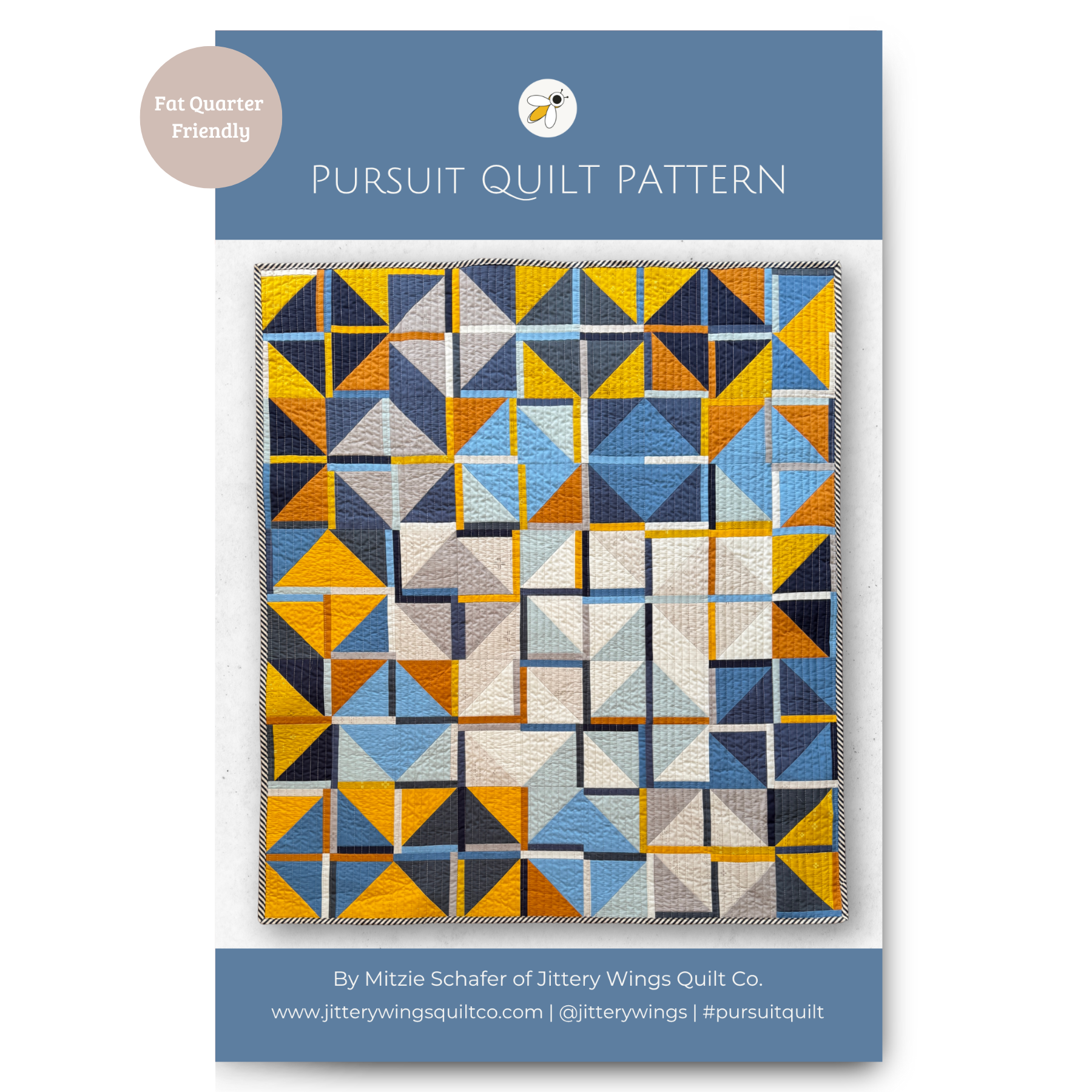 Pursuit Quilt Pattern - PDF Download