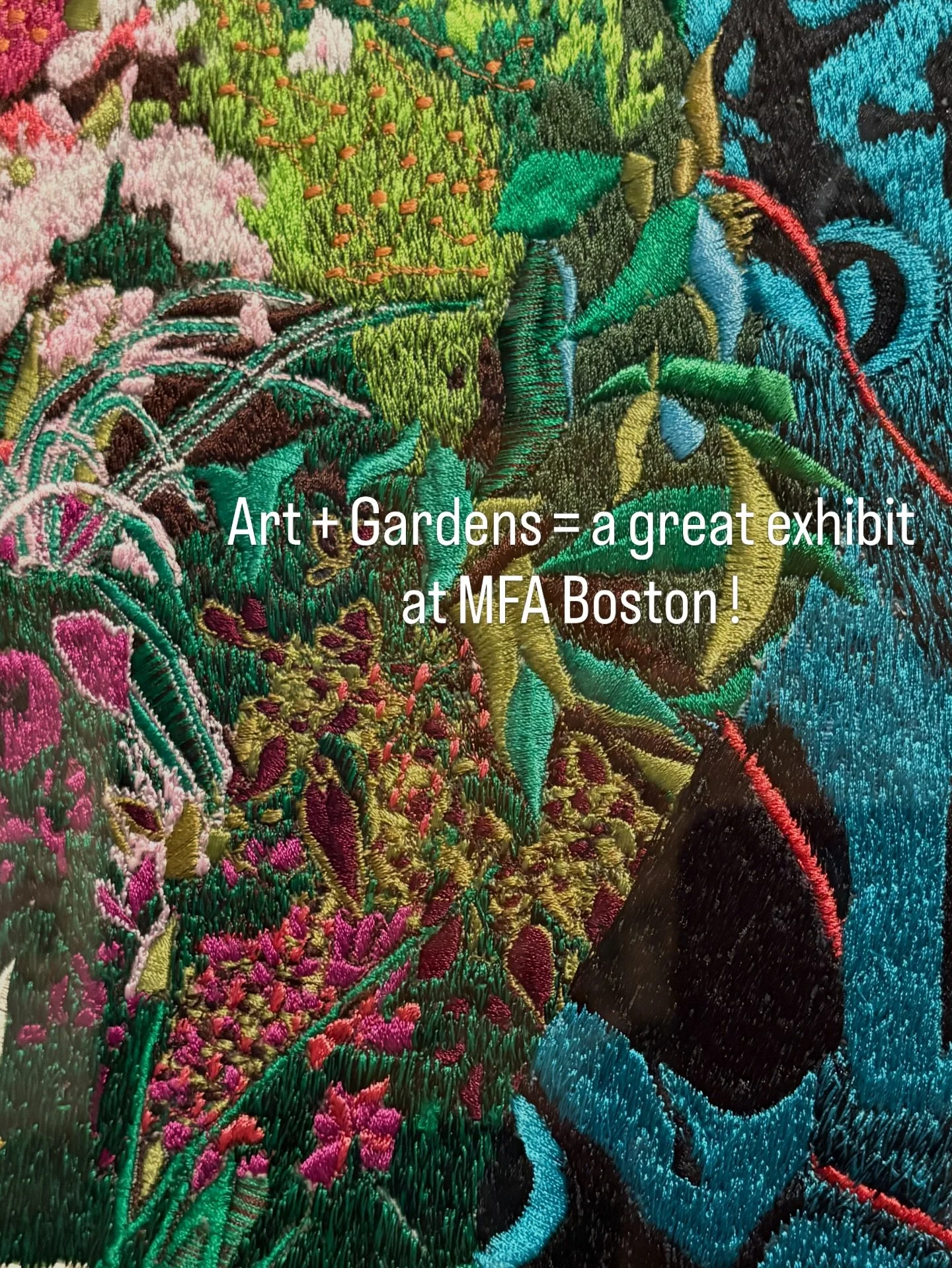 Gardens and Art - two of my favorite pursuits! If you find yourself in Boston this June, check out this wonderful exhibit &ldquo;Framing Nature&rdquo; @mfaboston thru June 28th.