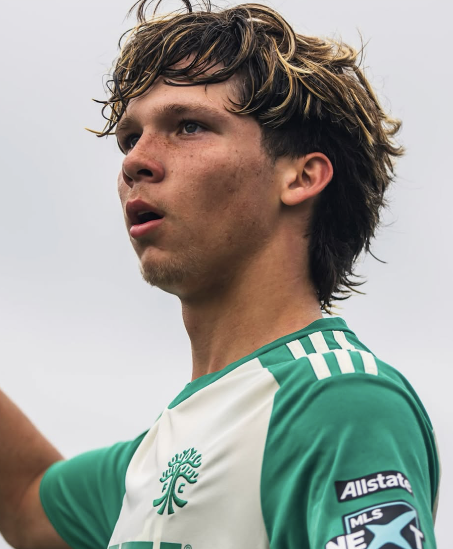 Austin FC Academy player Chris Ayala (Chris Rodriguez)
