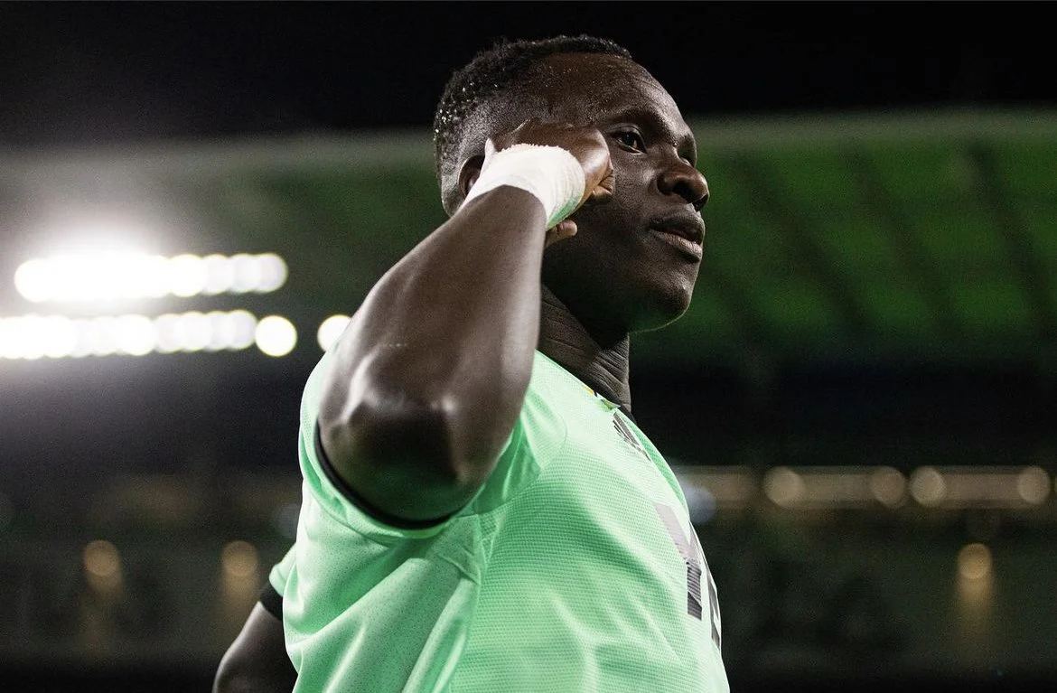 Moussa Djitte doing his iconic celebration

Shot by : Edgar Torres