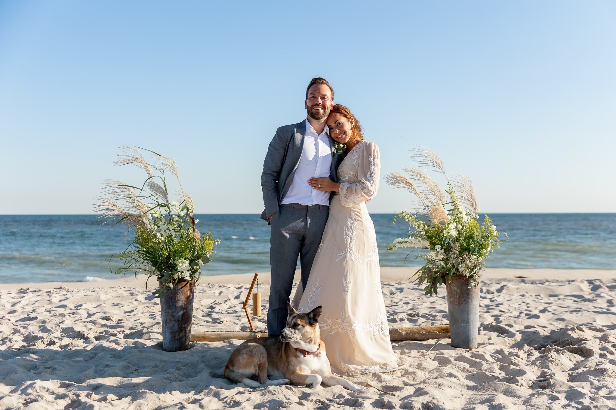 Fire Island Wedding, Long Island Wedding Photographer, Ocean Beach Wedding