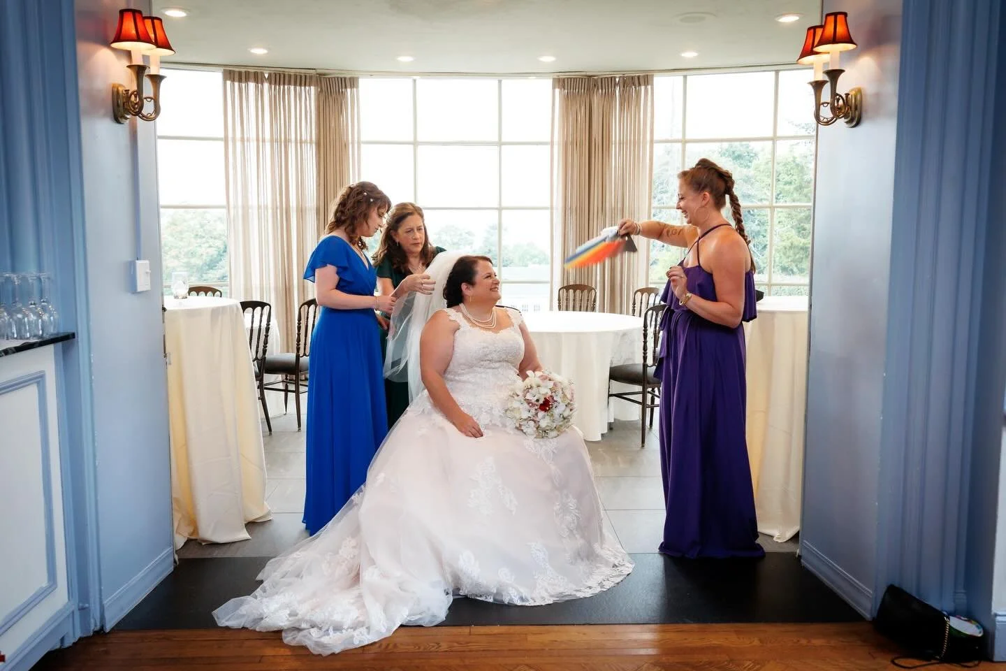 It&rsquo;s beautiful seeing all the ways family and friends show up for you on your wedding day.