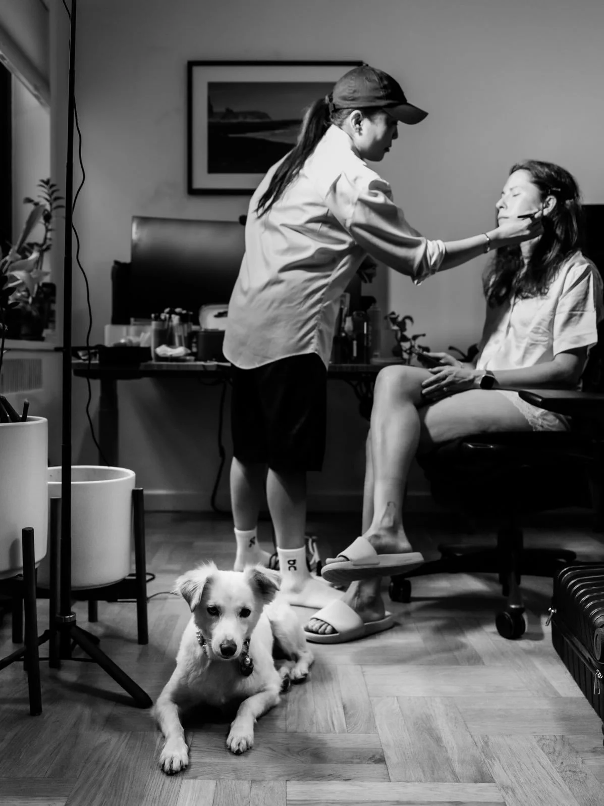 Getting ready at home with your sweet pup watching over you. A few from this lovely day with Sarah and June. 

#nycweddingphotographer #nycwedding #nycmicrowedding #candidweddingphotography #weddingdog