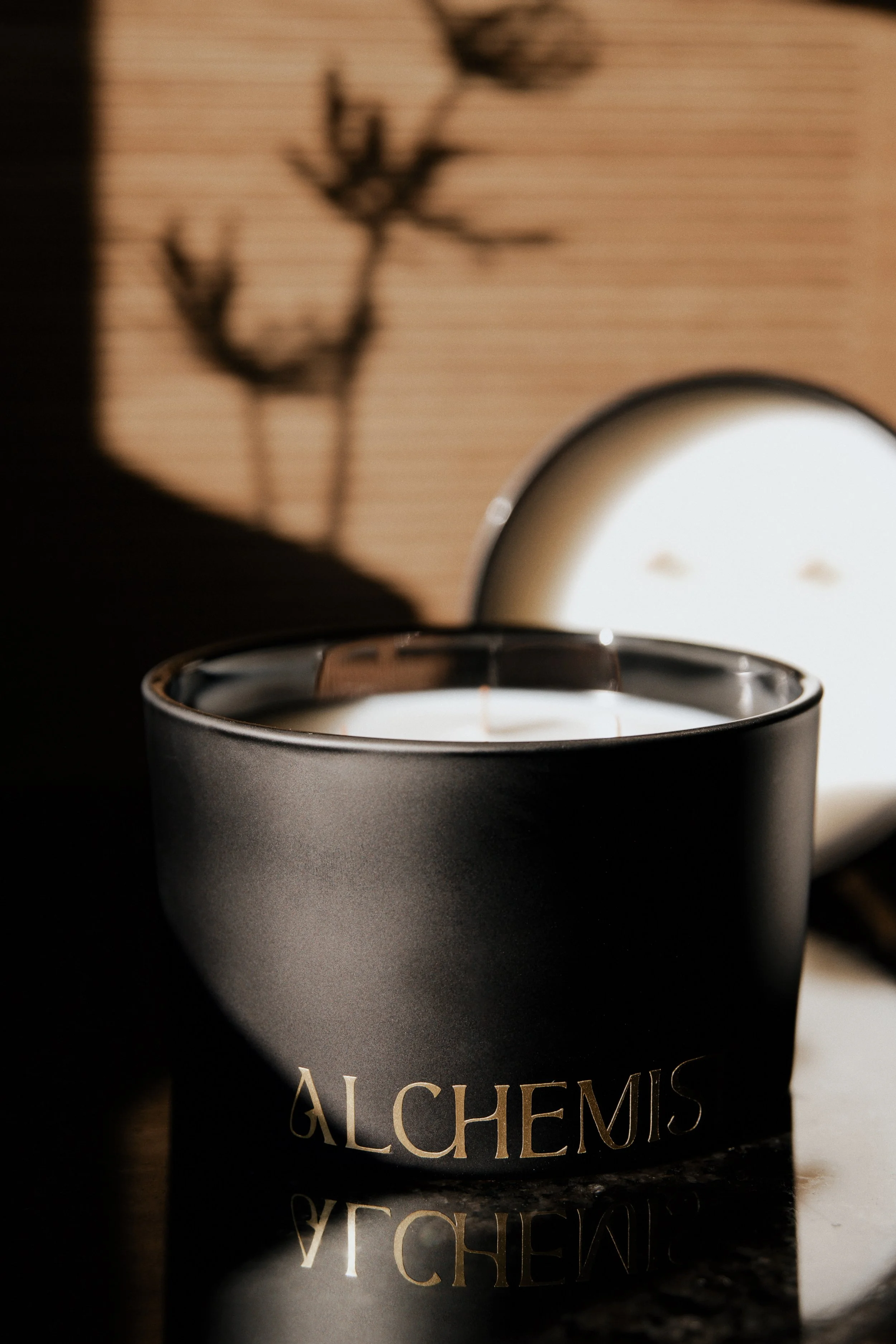 In the Pines 18 oz Soy Candle in Black Glass Vessel | Juniper, Fir & Balsam