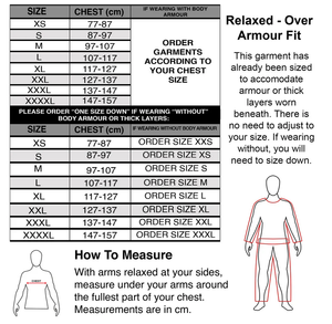 Size Chart | Find Your Fit Now — Tiger Stripe Products