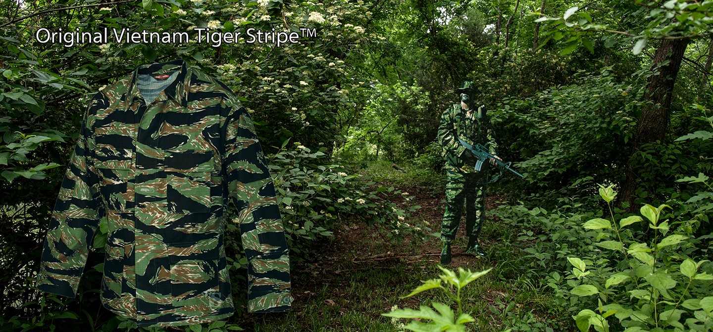 Tiger Stripe Camouflage – CAMO HQ