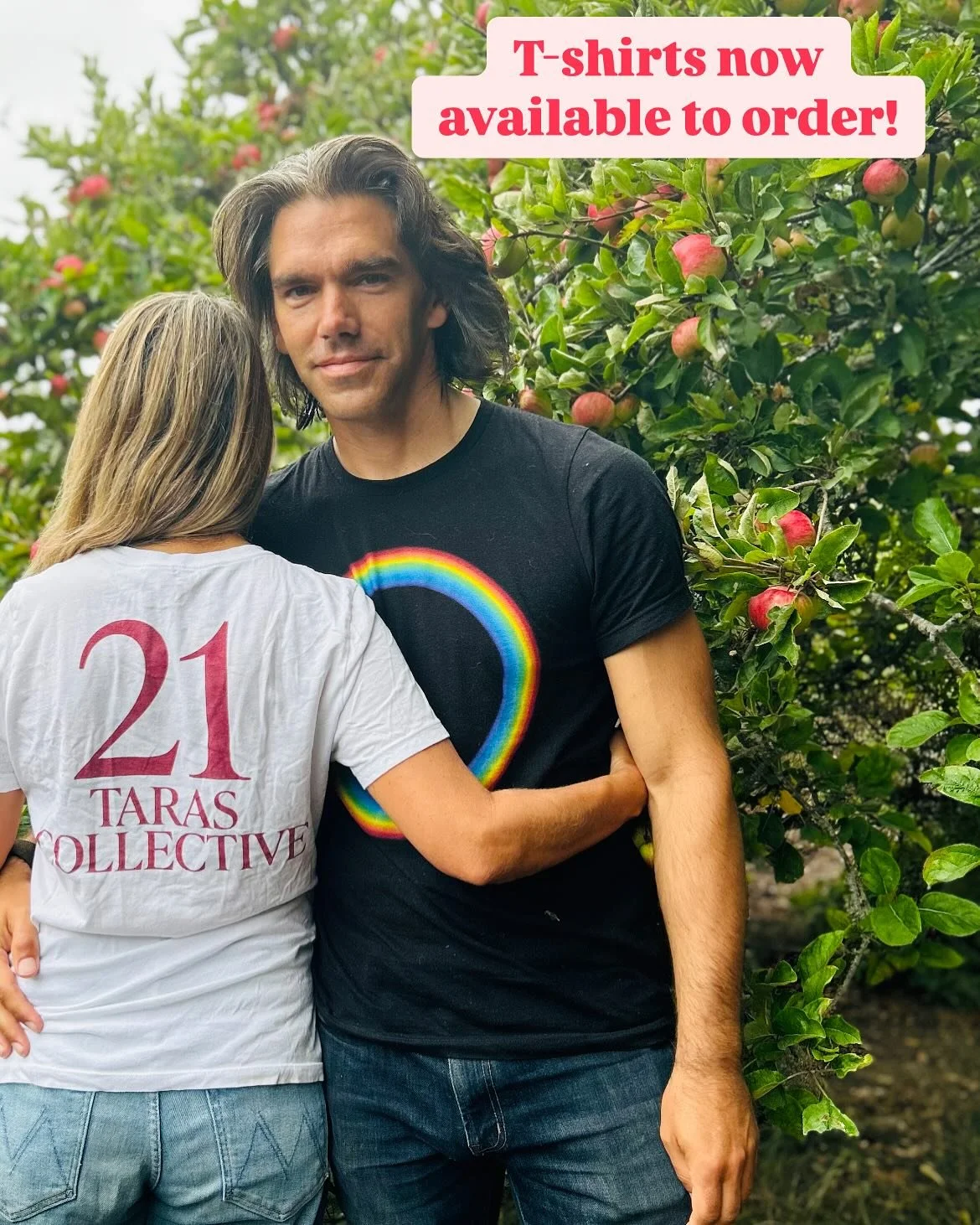 21 Taras Collective T-shirts are now available to order! See link in bio. 👈 @merchnow 
Woot woot! 🦉
People seem to love these T-shirts wherever we go! ❤️❤️❤️#21tarascollective