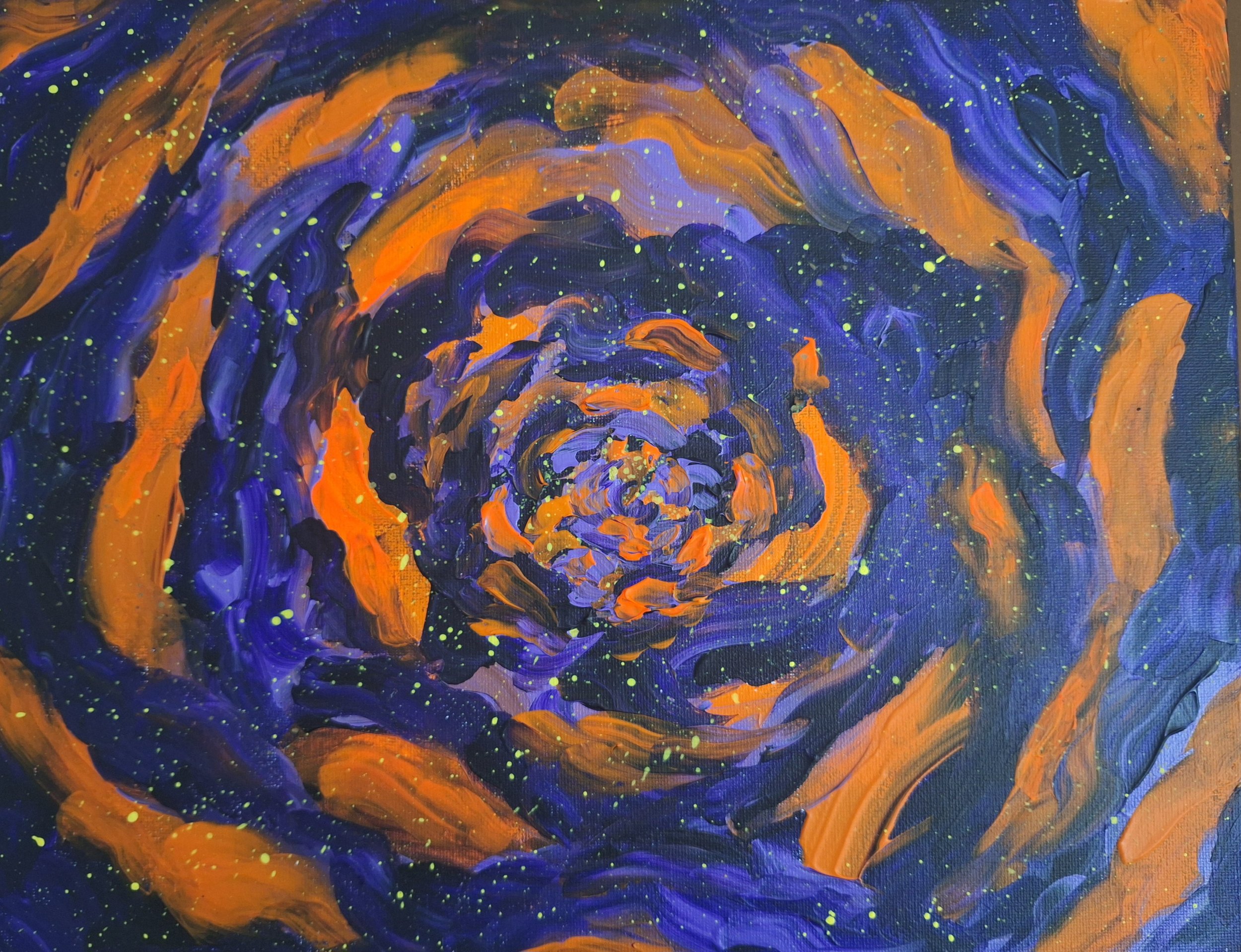 My painting Eve of Amethyst, 2025