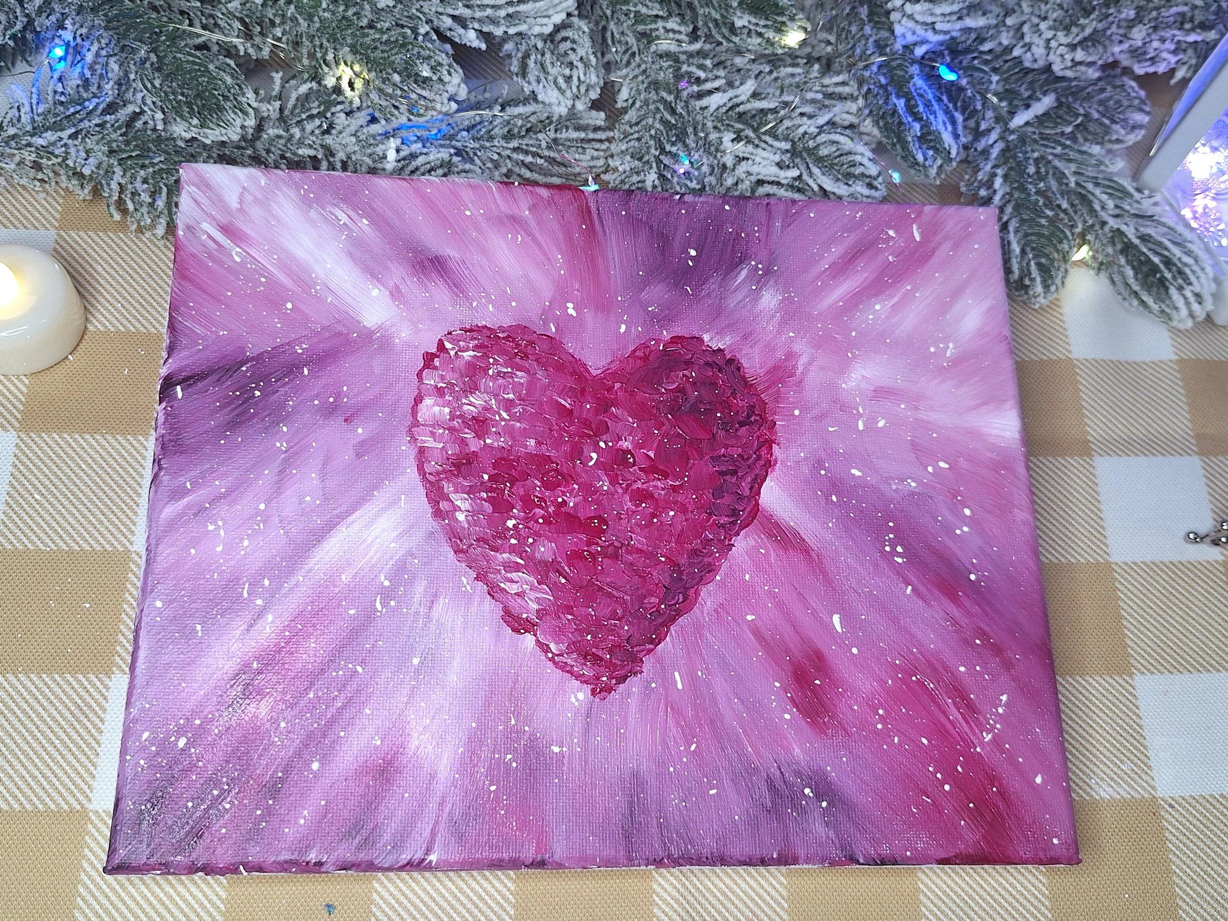 My painting Beloved Heart, 2026
