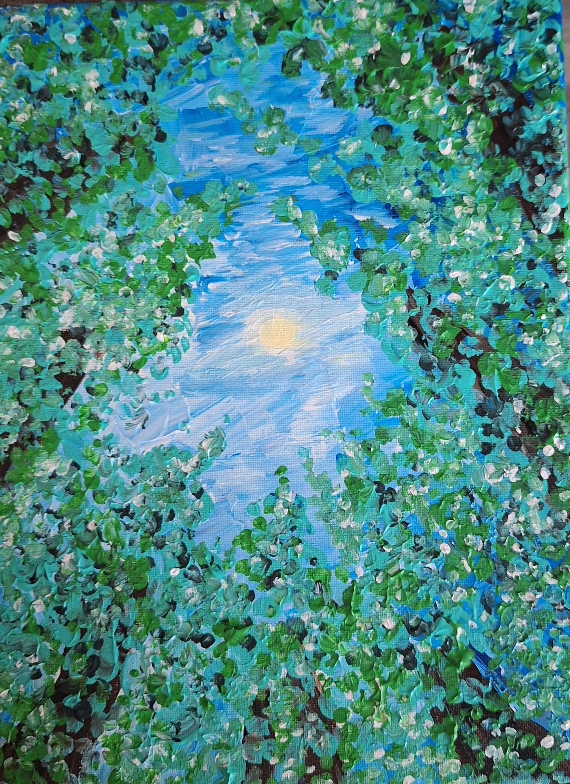 My painting Nostalgia’s Treasure, 2025