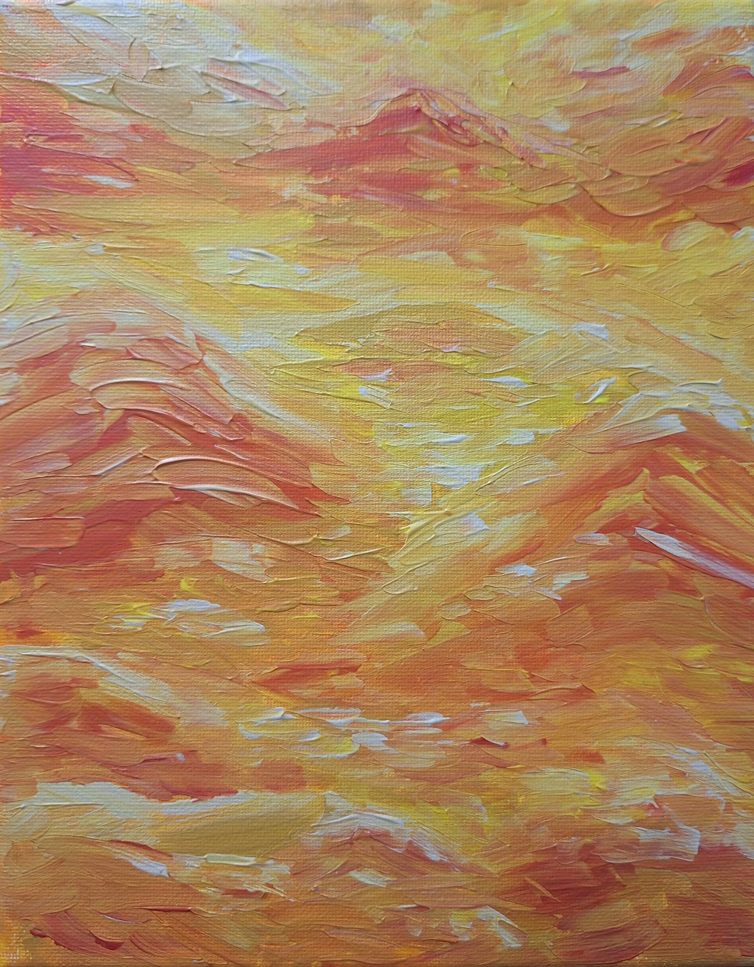 My painting Sunny Escape, 2026