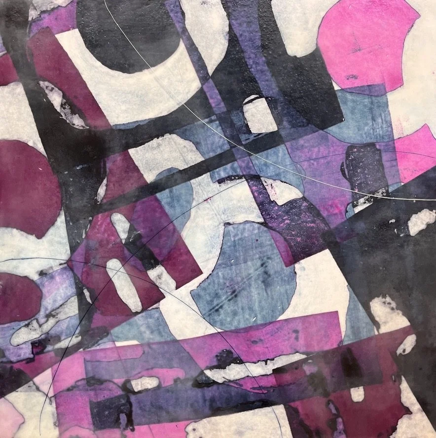 Purple Flight, 18x18