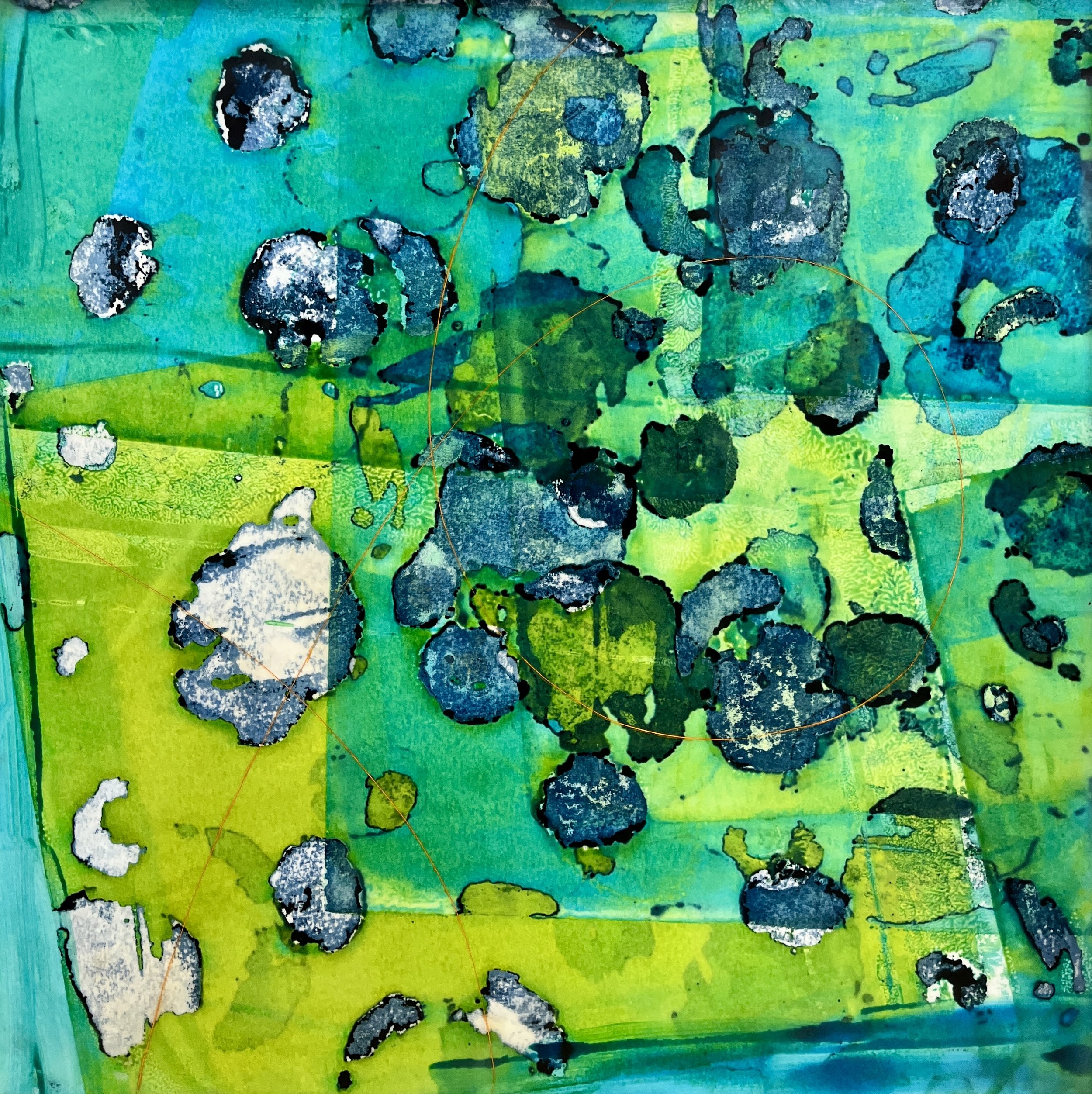 Ecstatic Spring #2, 18x18