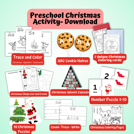 Christmas Activity Pack - FREE Printables