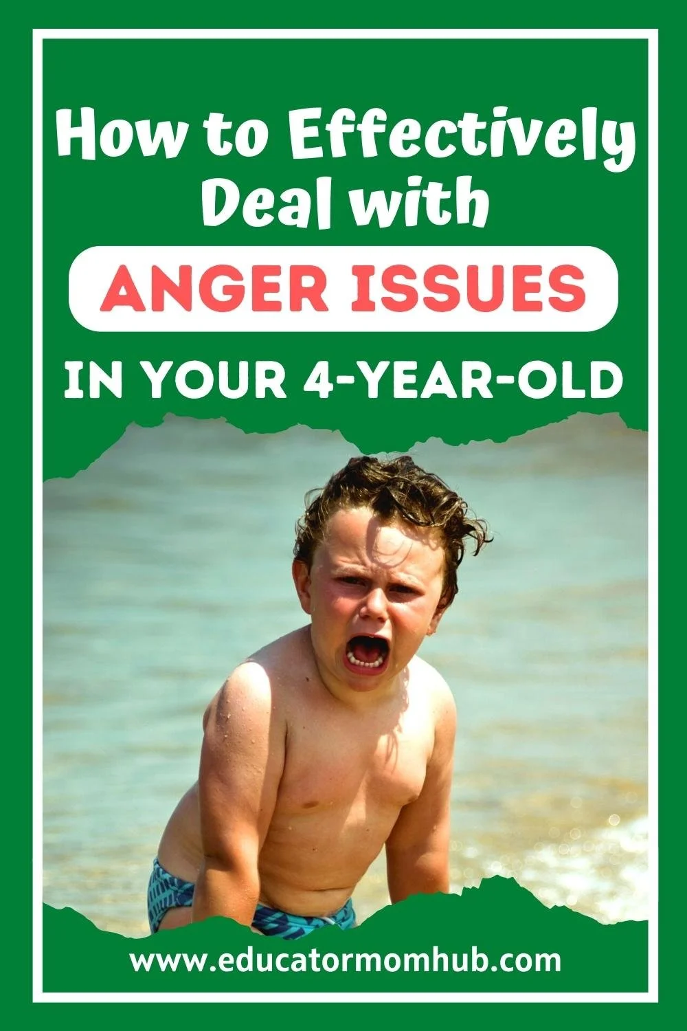 How To Be A Supportive Parent When Your 4 Year Old Has Anger Issues 