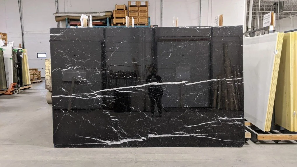 Nero-Marquina- Marble Slab - Marble Trend.