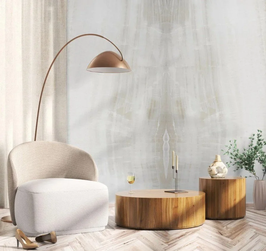 Natura Sintered Stone - Ivory Onyx - Marble Trends