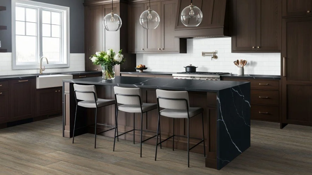 Marquina Midnight Quartz - MSI Surfaces