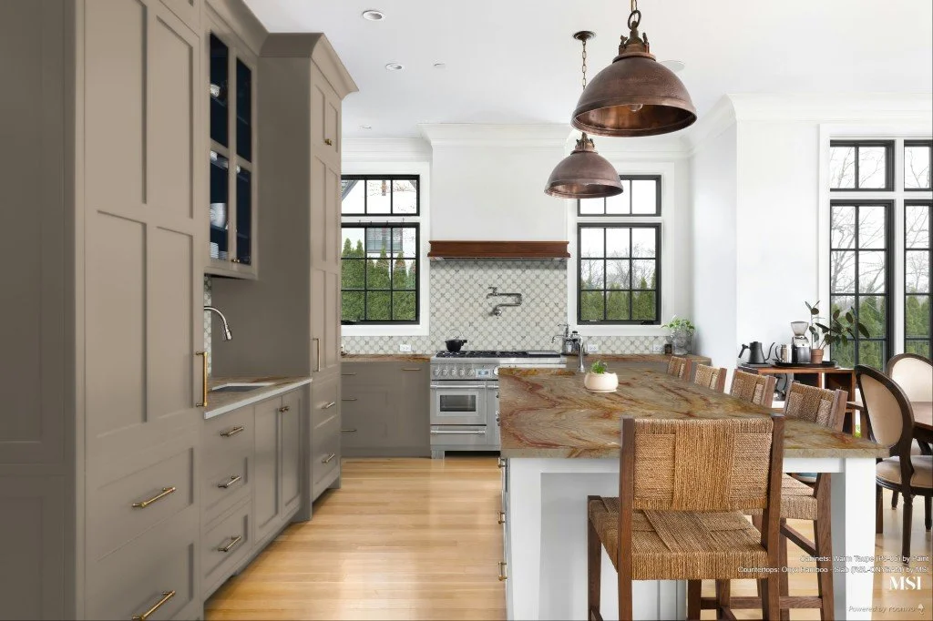 Onyx Bamboo - MSI Surfaces - cabinets