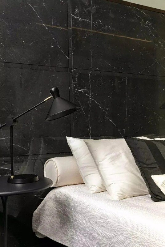 Nero Marquina Porcelain Tile - Marble Trend