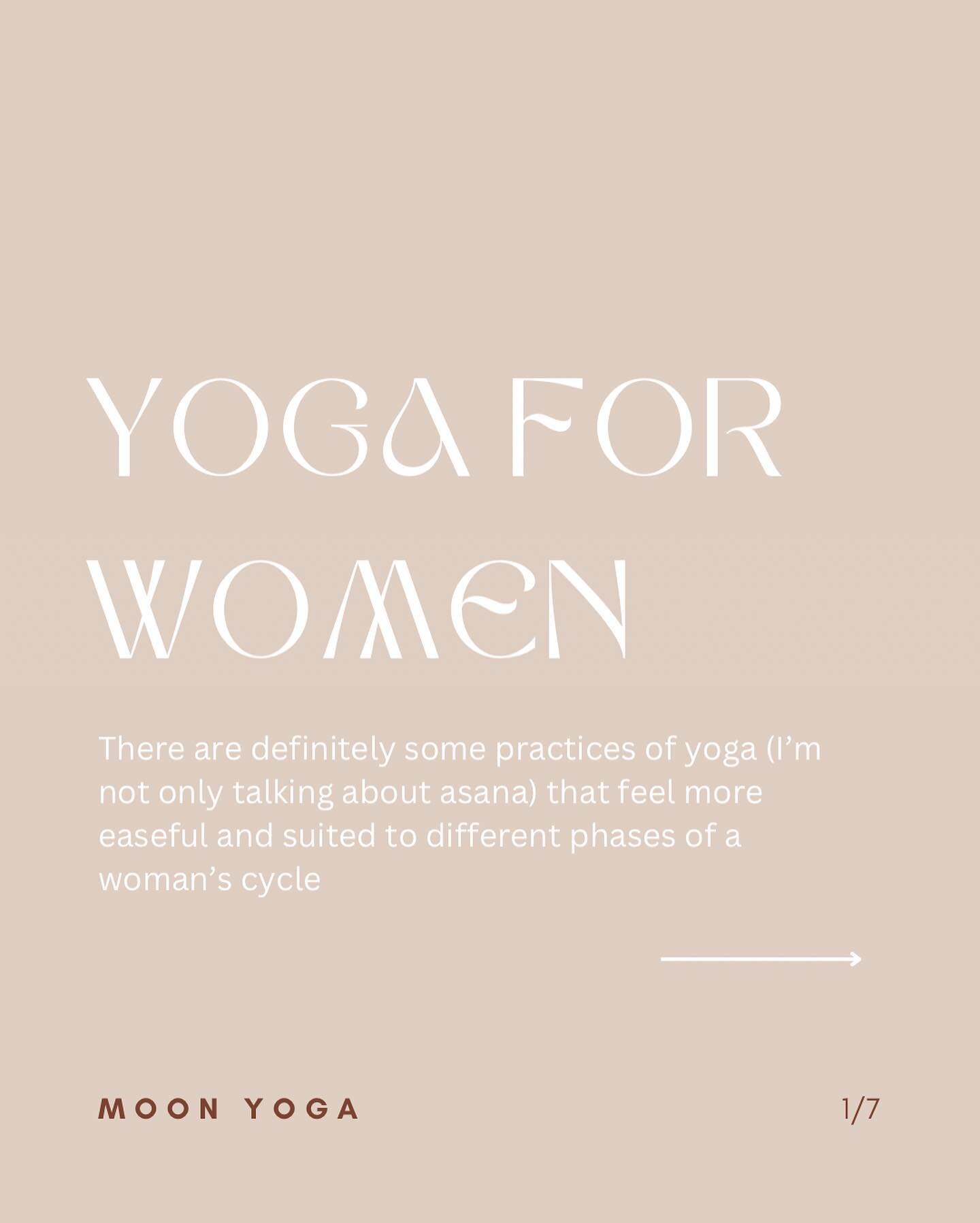Yoga for women is partly about connecting to your cycle

How can you really go inwards without connecting to this part of who you are?

Both of them help you understand your body&rsquo;s physical, mental and emotional needs deeper 

Both of them help