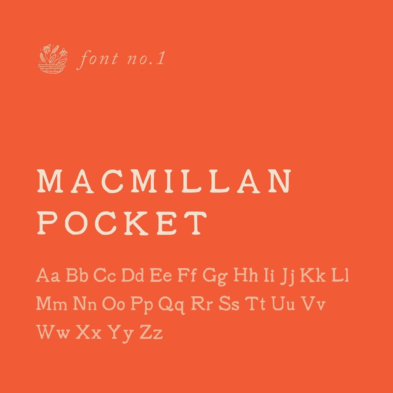 It&rsquo;s October and I&rsquo;m emerging from digital hibernation to share FFCo&rsquo;s first FONT! This beauty will be named Macmillan Pocket, inspired by a small page of text in an old book I stumbled on this summer. Keep an eye out on my site for