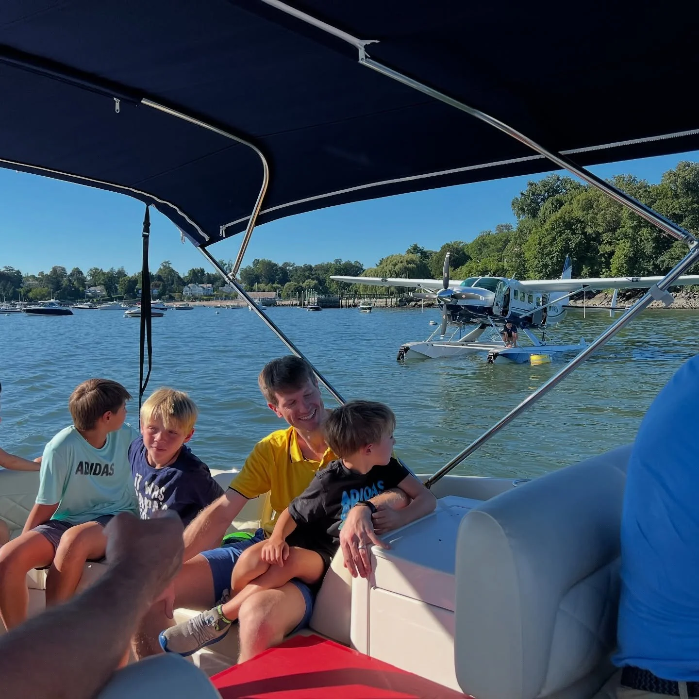 More arrivals this morning at our camp site on Great Captain Island. If you&rsquo;re out on the water today, come say hi! Ferry tickets can still be purchased for families who want to day trip!