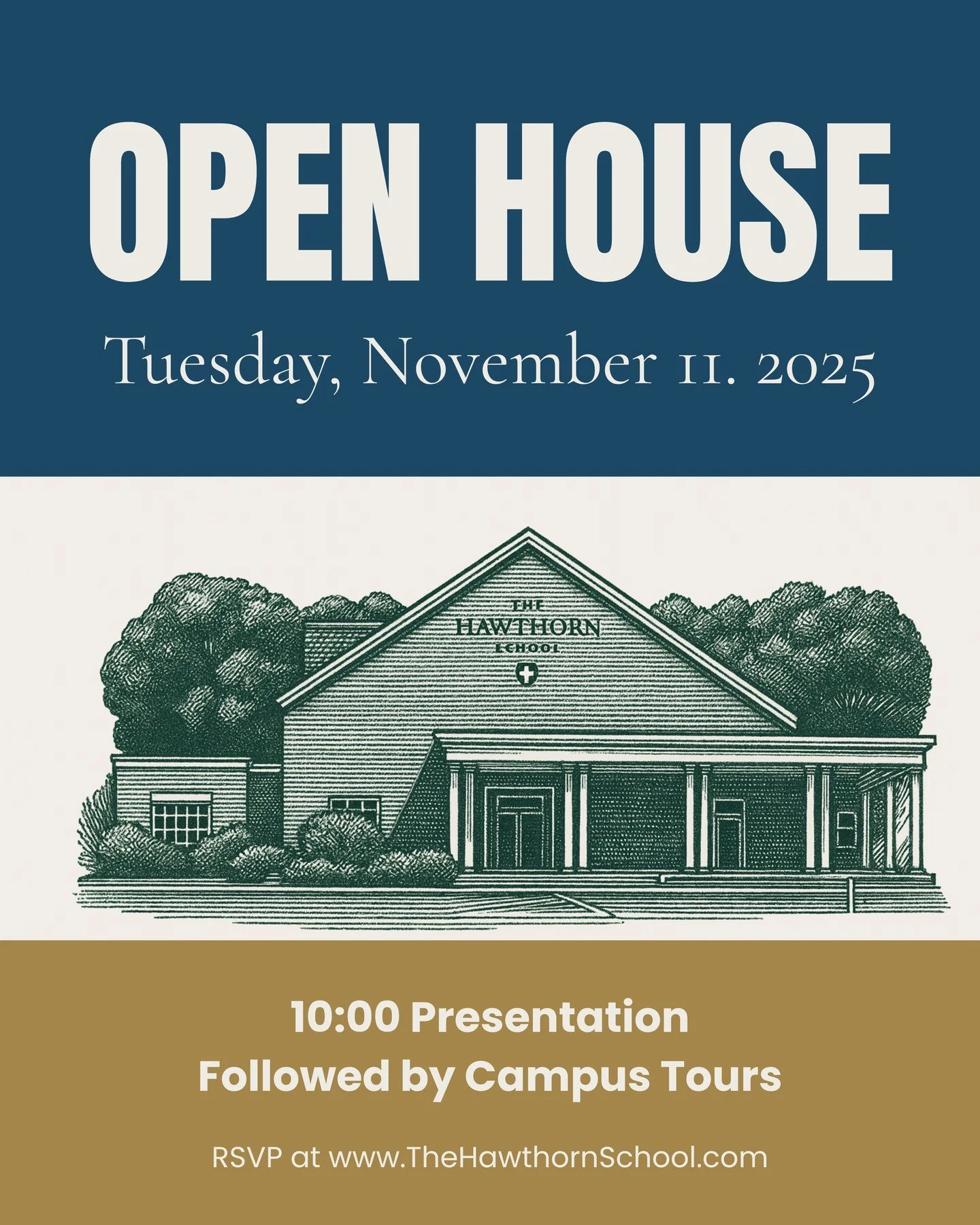 If you're interested in learning more about a Hawthorn education, we would love to welcome you to our campus for a presentation and tour on Tuesday, November 11th at 10am. Childcare for little ones will be available, and light refreshments to follow.