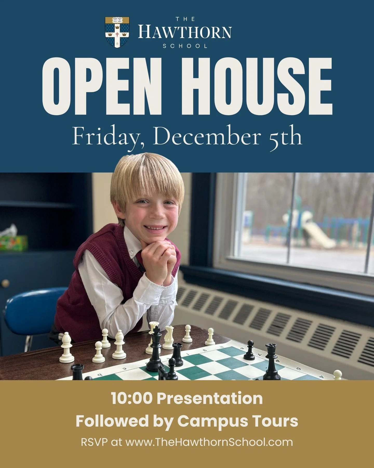Join us FRIDAY, December 5th at 10am to learn more about our educational philosophy, faculty, extracurriculars, and more -- we can't wait to welcome you!

You can RSVP on the website.