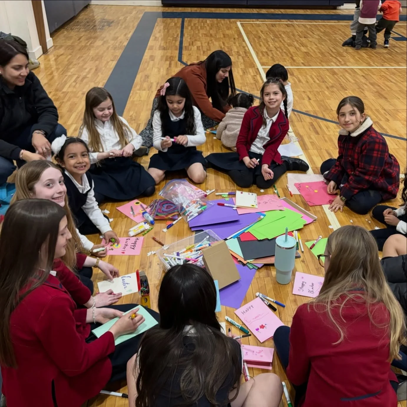 Crafting in the works! While our art curriculum is primarily focused on studio art, our students also love to craft 🧶 

We&rsquo;re so excited for the return of Crafts Club this spring in addition to all the upcoming holiday crafts that the class mo