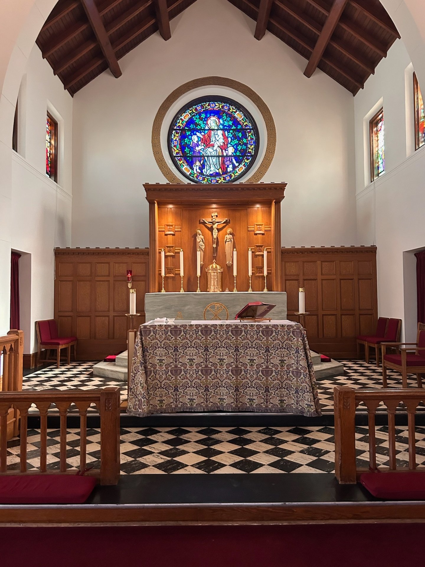 For exactly 100 years, this beautiful parish has been a place of faith, tradition, and community. We are grateful that our students have the opportunity to attend Mass here&mdash;as often as daily&mdash;and to grow in faith just steps from our school