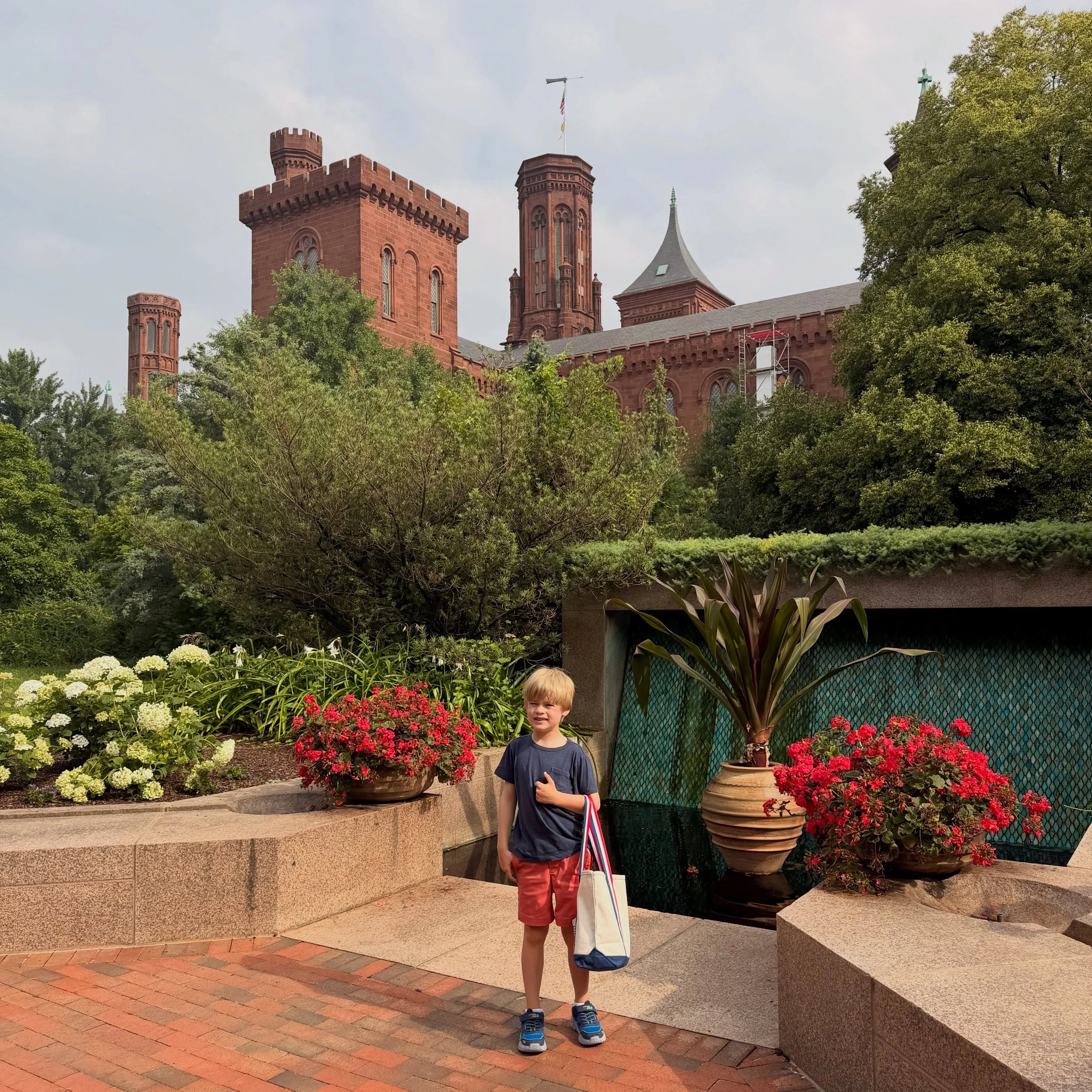 Where are our friends this summer? 
Send in a picture and a caption of what you&rsquo;ve been up to or a dispatch from your travels for us to share! 

Pictured: Tate is at Summer Camp at the Smithsonian in Washington, DC