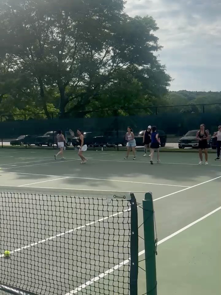 Last gathering of the Hawthorn mom&lsquo;s tennis club! See you all in the Fall!