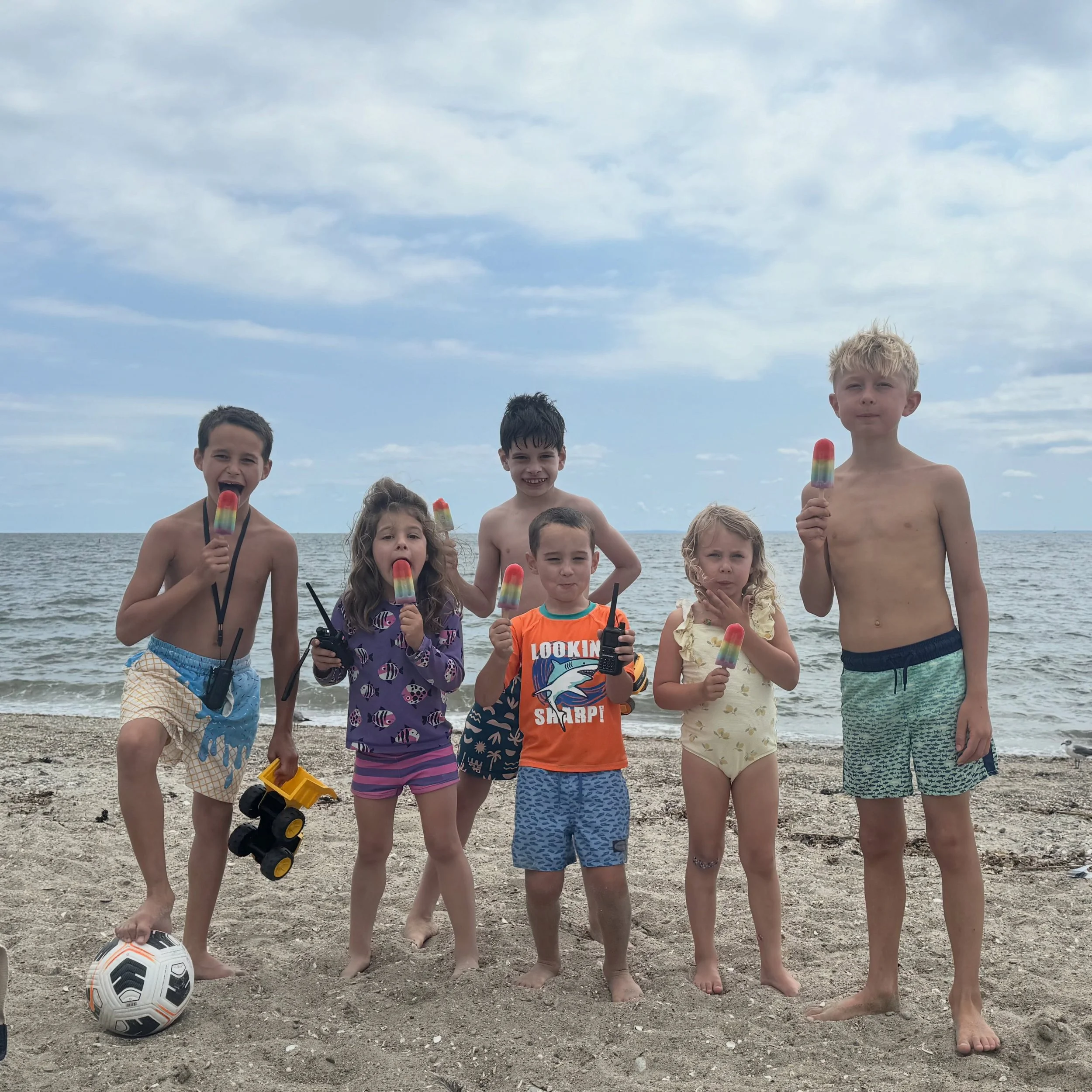 Let these Popsicles be a reminder that ice cream social is September 1! Enjoy those last beach days, school starts soon!