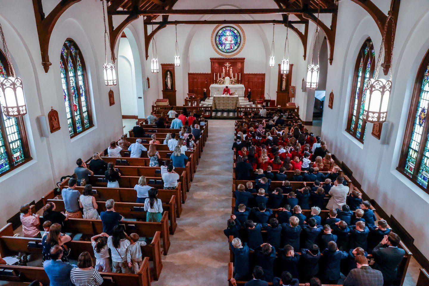 Thank you to all the families that were able to join us for back-to-school mass last week. We are feeling grateful for our community of faith who will continue to pray for us in the weeks and months to come!