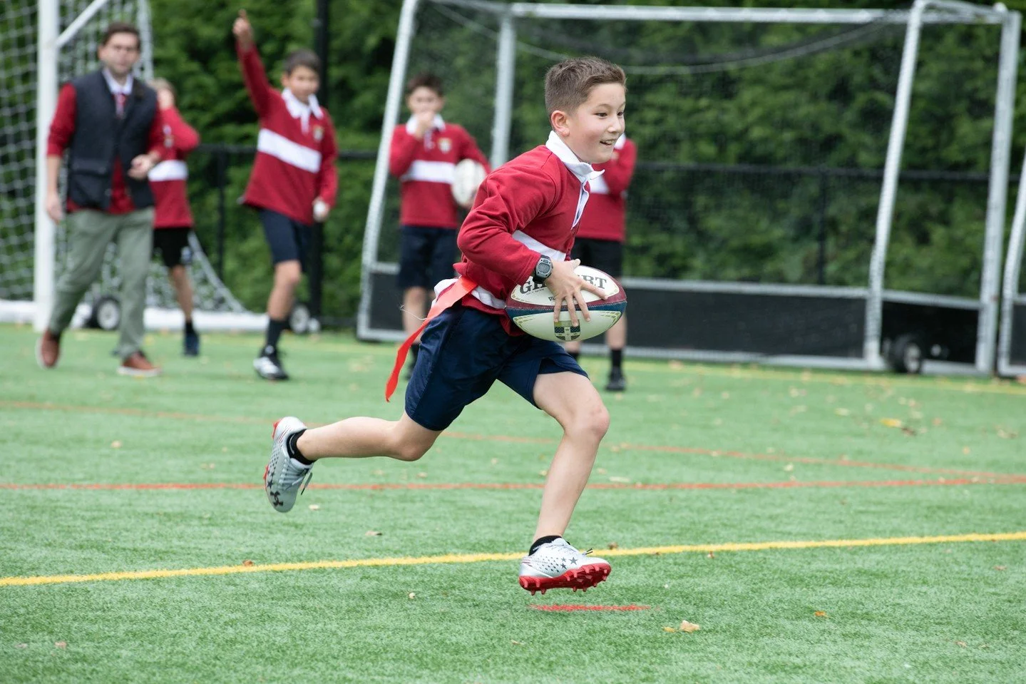 Rugby has a way of teaching the things we care about most at Hawthorn: perseverance, teamwork, and good sportsmanship. 🏉

This past weekend our players took the field, led by their coaches Mr. Hickman and Mr. Crispi, and secured a win and a tie!

Co