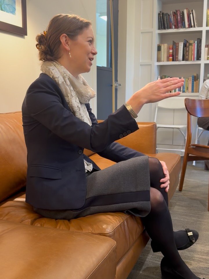 This morning we enjoyed &ldquo;coffee and conversation&rdquo; &mdash; a monthly tradition where we get to meet with the heads of school and discuss the philosophy of parenting and education (and yummy banana bread). 

For more on our educational phil