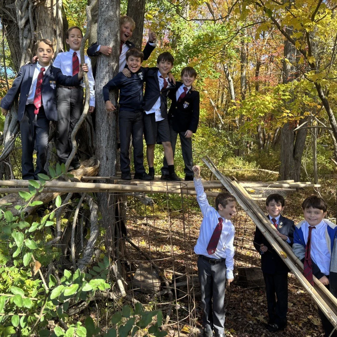 Our fourth-grade boys have been hard at work building an impressive treehouse fort!  Through teamwork, problem-solving, and a little imagination, they brought their vision to life and created something they can truly be proud of.

🌳 Come see the tre