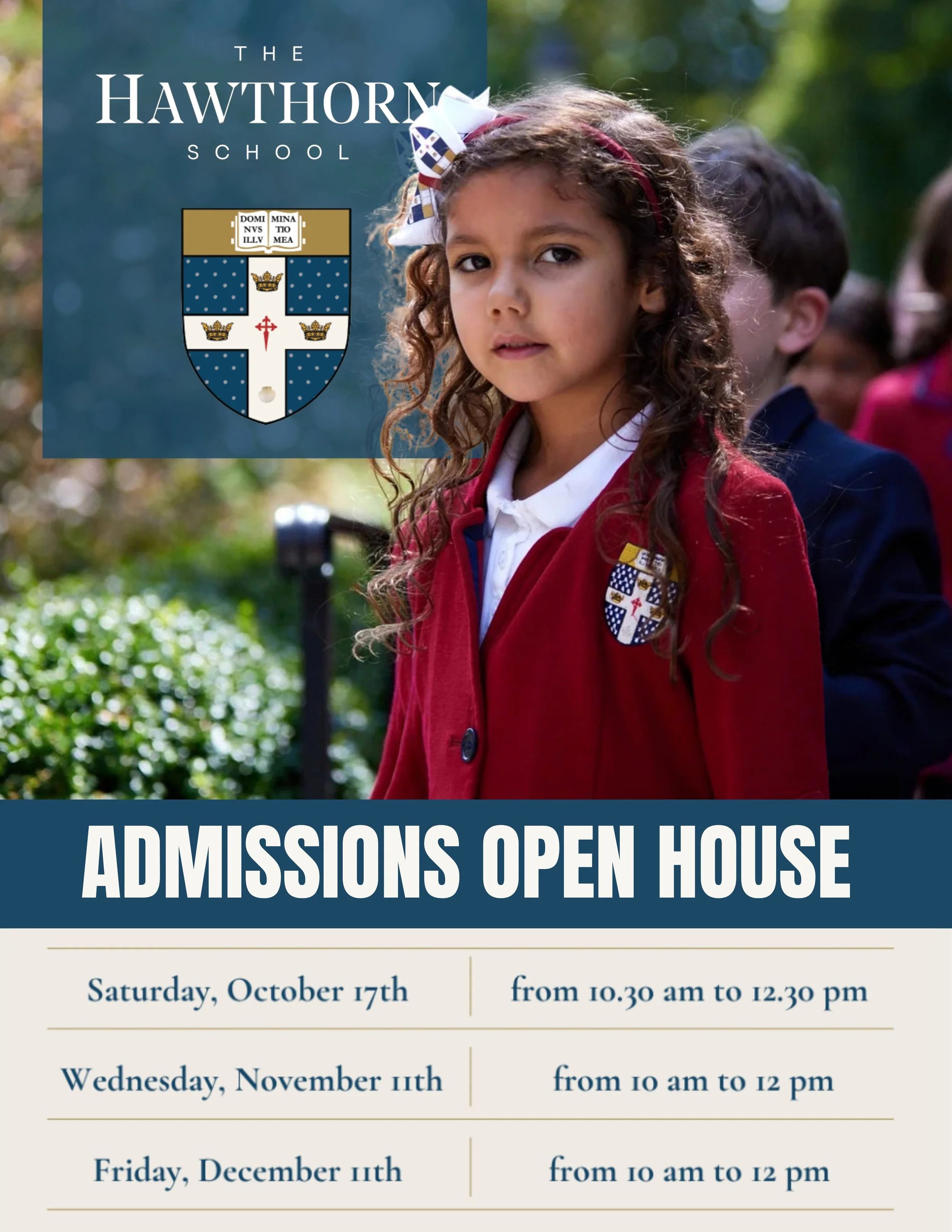 If you missed this Saturday's open house, you still have two more chances before our priority admissions deadline of January 15th!

If you want to learn more about our classical, cordless, independent school (or are just curious!), we'd love to welco