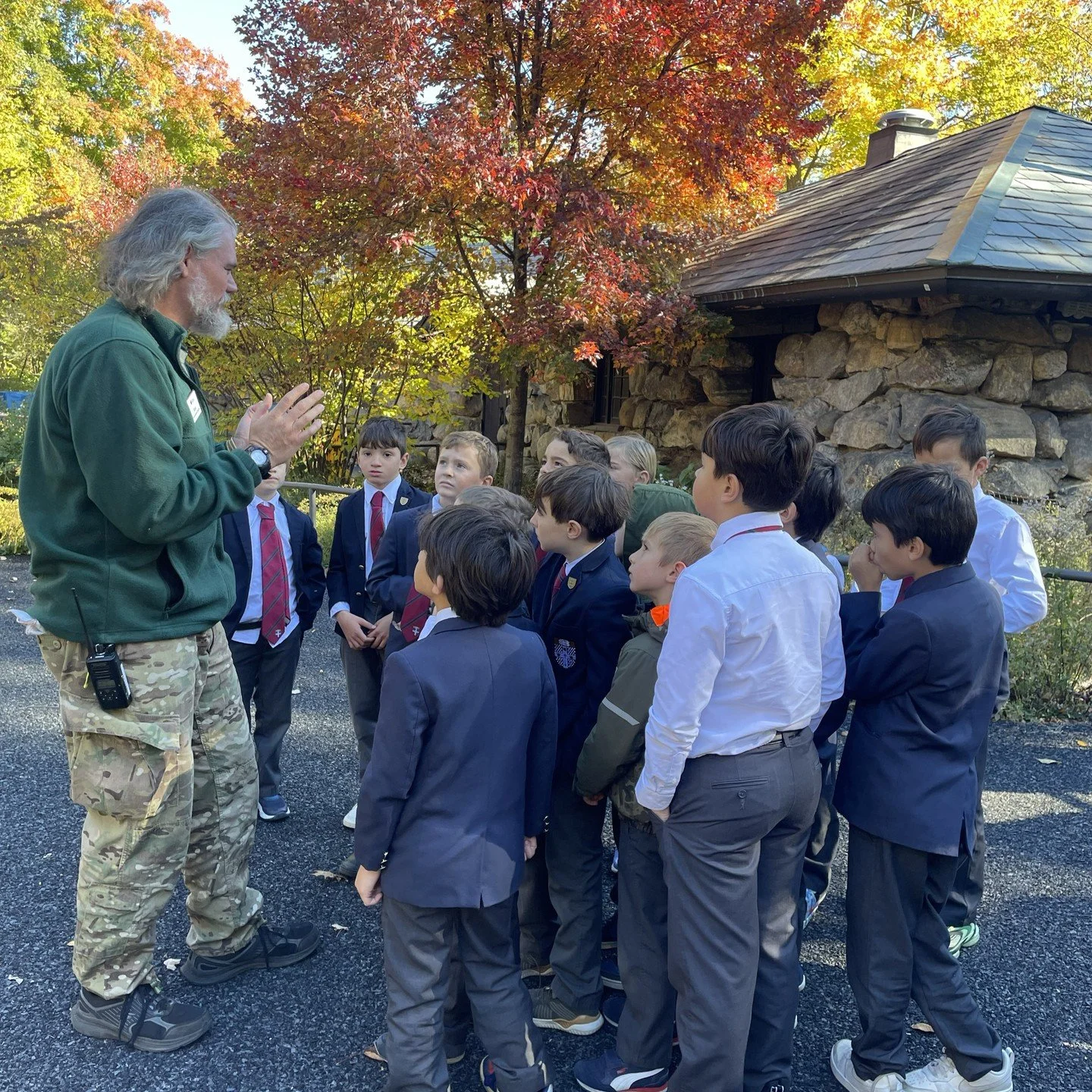 Last week, boys in 2nd, 3rd, and 4th Grade enjoyed their monthly field trip &mdash; this time to the Trailside Museum &amp; Zoo, the nature education center of Bear Mountain State Park. Students learned about local animals, ecology, and natural histo