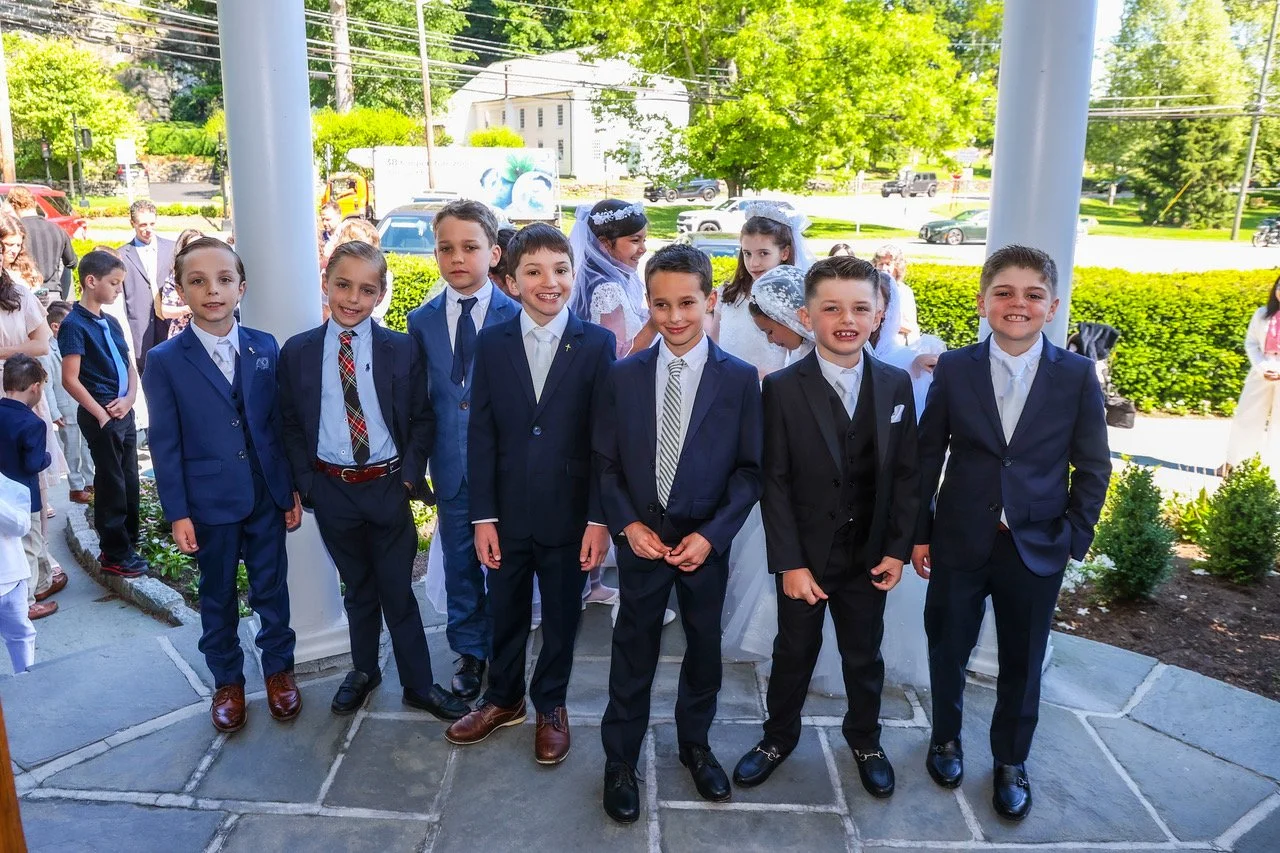 commutant boys outside church.jpeg