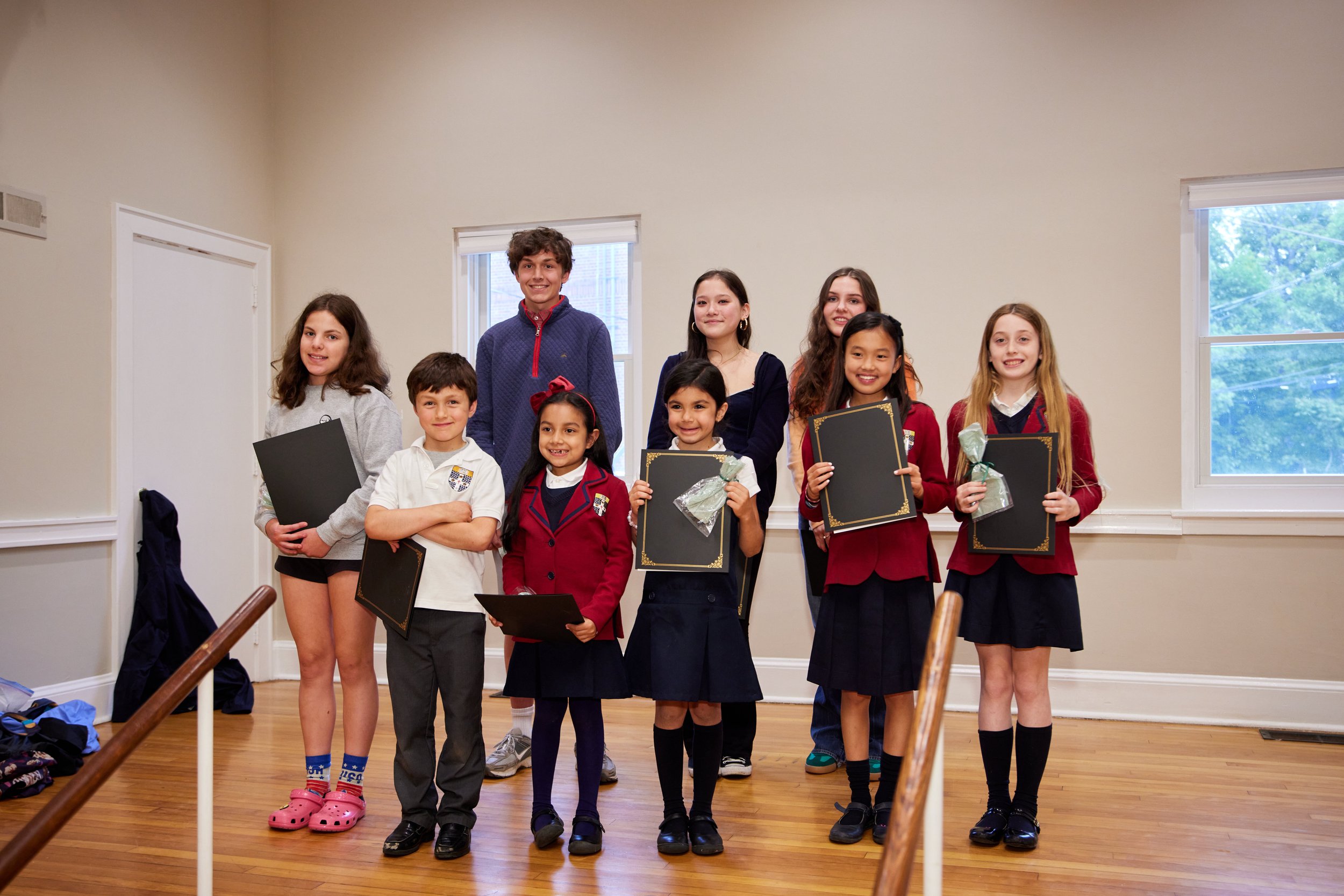 2025 Hawthorn Winners at the Bedford Free Library Contest