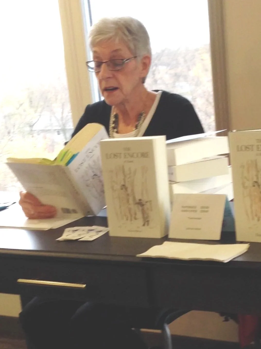 Reading at Gardens on Tenth