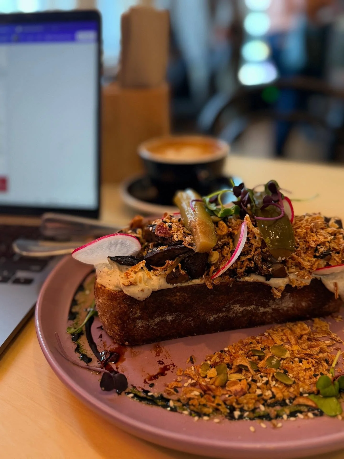 Mushroom sourdough- and a little work on the side!
