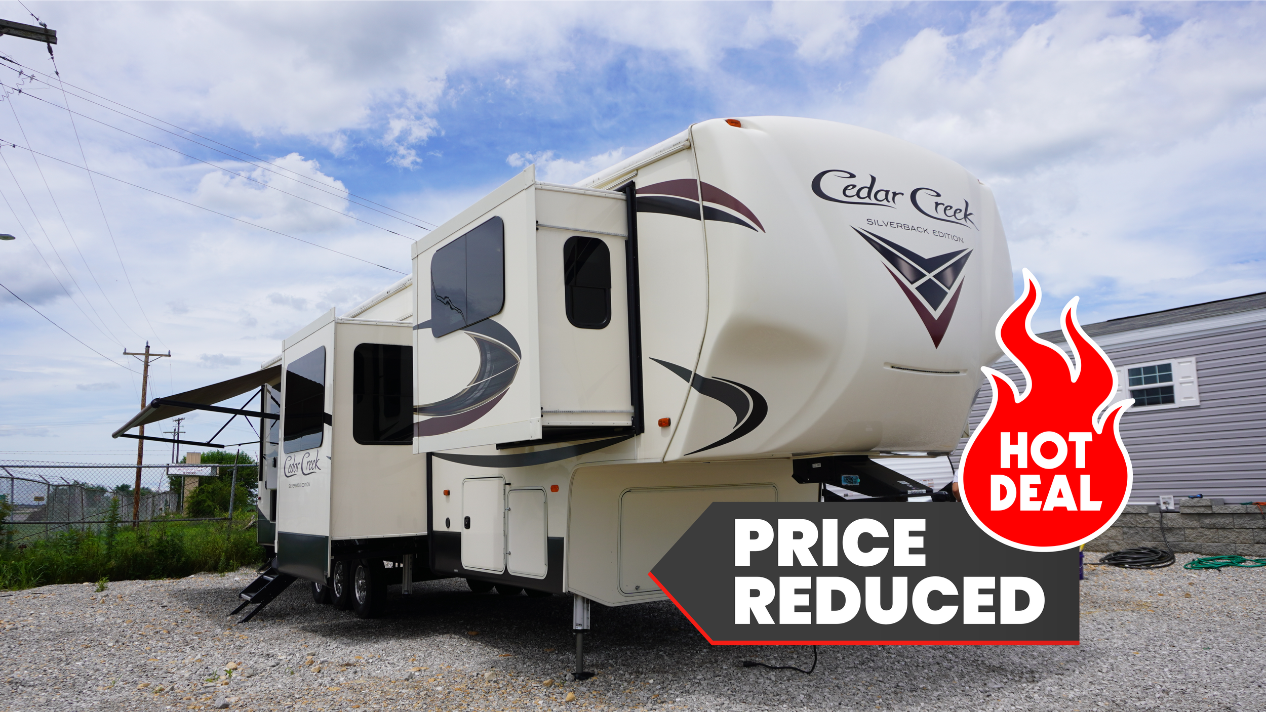2019 Forest River Cedar Creek Silverback Edition - 37RTH