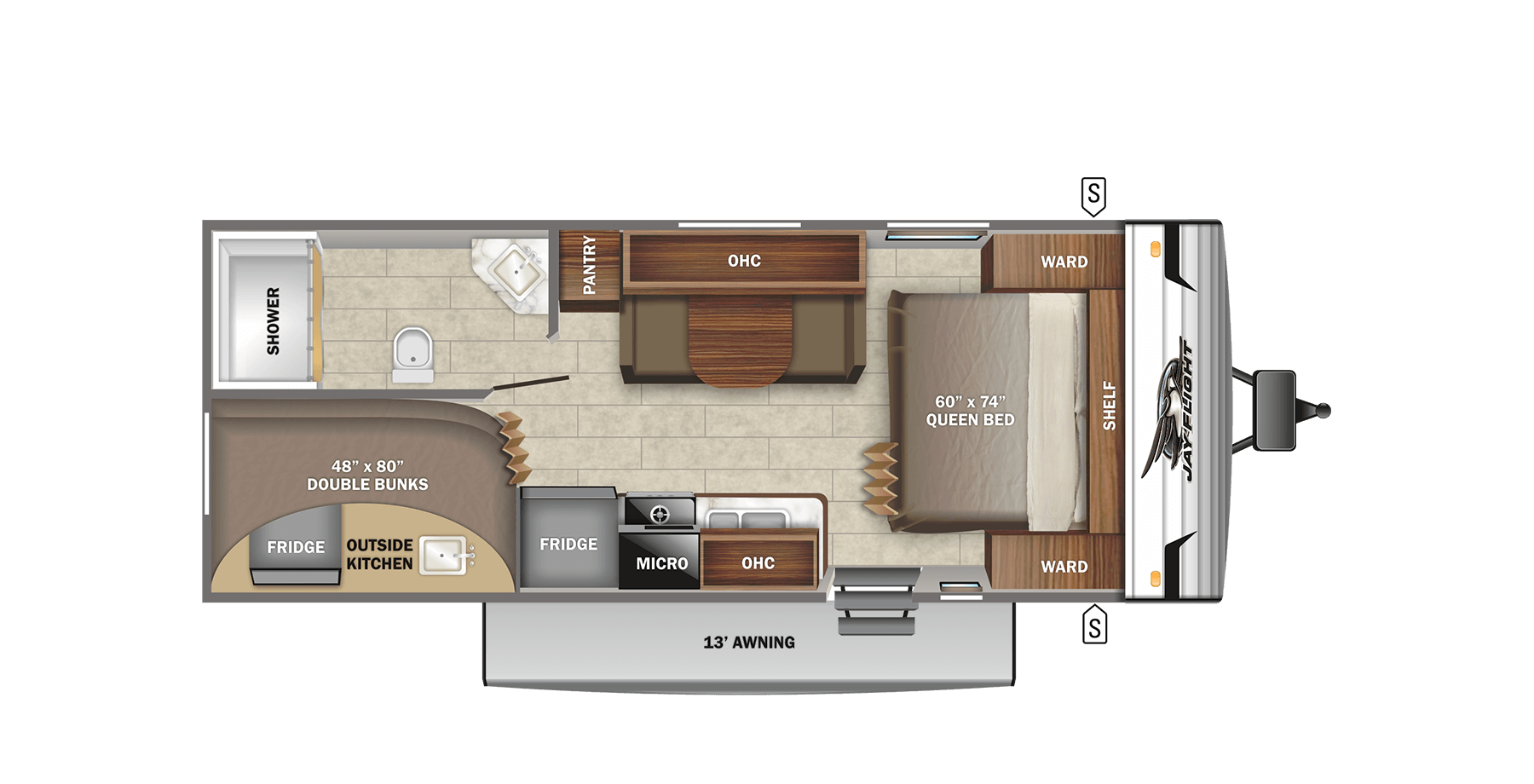 2022 Jayco Jay Flight SLX 8 - 224BH 