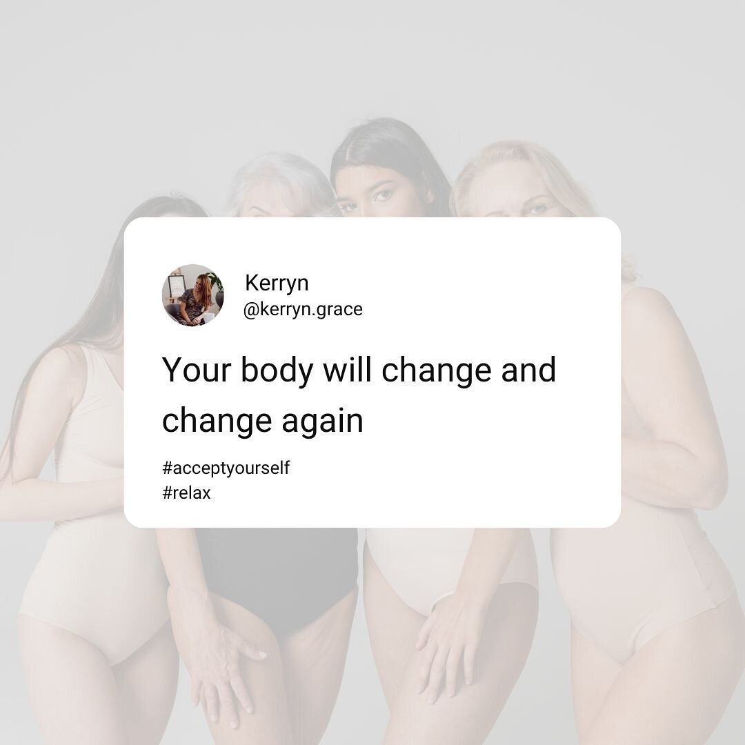 Your body is in constant evolution. What a relief, right? ⁣
⁣
In fact, science tells us that with the exception of a few neurons, every single cell of your body is replaced within 7-10 years 😱⁣
⁣
I think this is an important reminder if you are feel