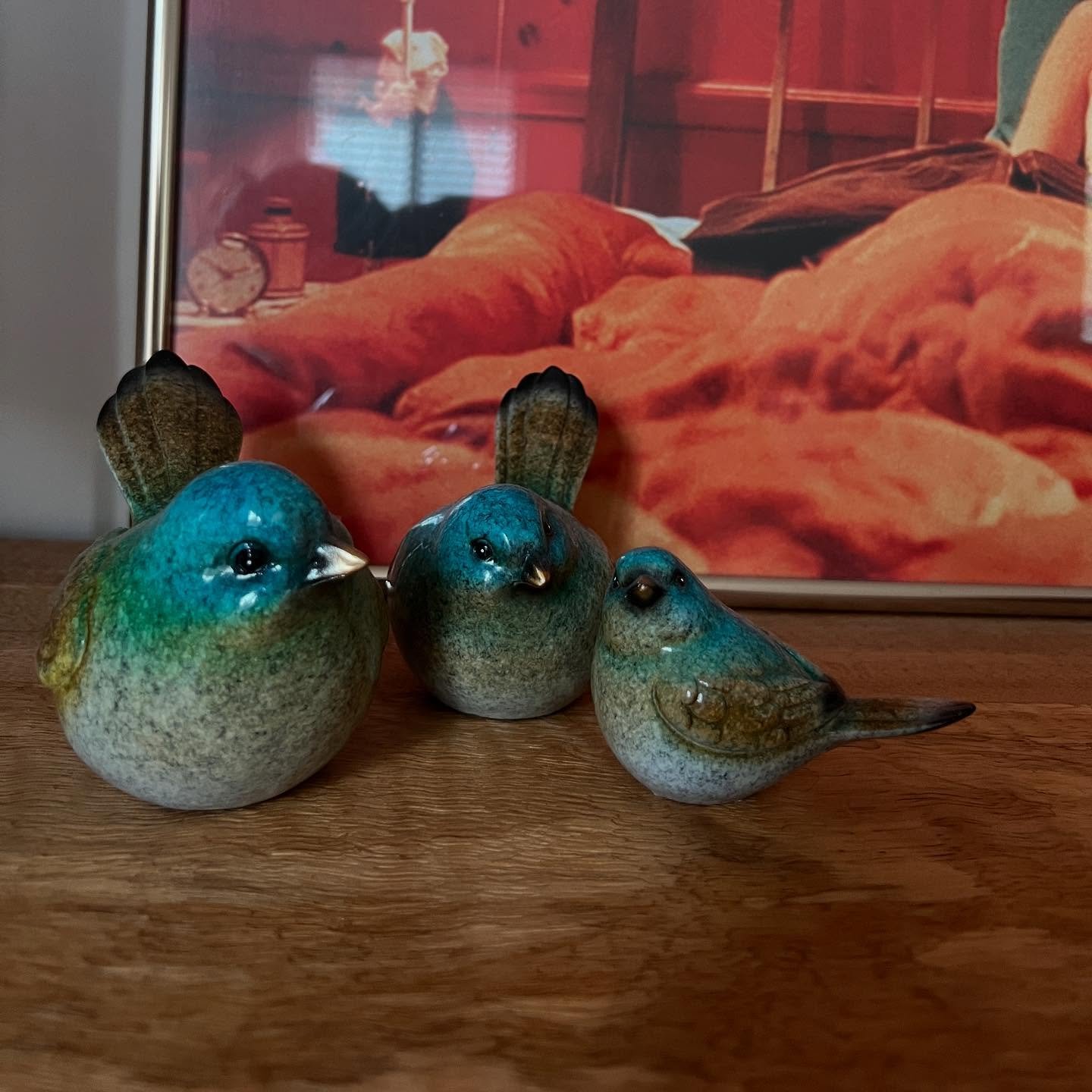 About four years ago, I bought these three little birds &mdash; a family of three &mdash; and placed them on the kitchen windowsill in our old house in the hills.⁣
⁣
At the time, it felt certain. I felt almost smug, if I&rsquo;m honest &mdash; as tho