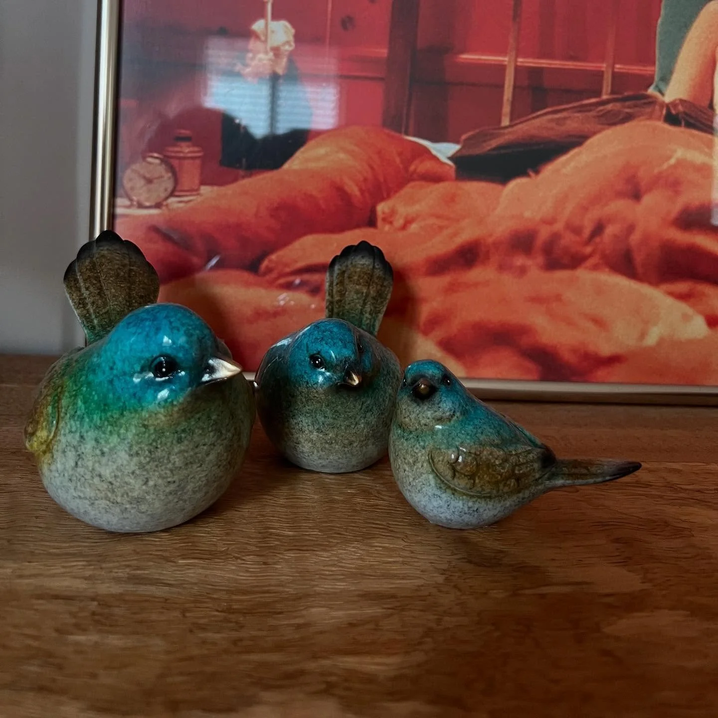About four years ago, I bought these three little birds &mdash; a family of three &mdash; and placed them on the kitchen windowsill in our old house in the hills.⁣
⁣
At the time, it felt certain. I felt almost smug, if I&rsquo;m honest &mdash; as tho